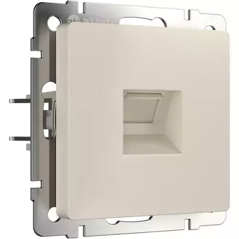 Розетка Ethernet RJ-45 (айвори матовый) Werkel W1181062 (a062428)