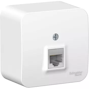 Розетка Ethernet RJ-45 (белый) Systeme Electric Blanca BLNIA045001