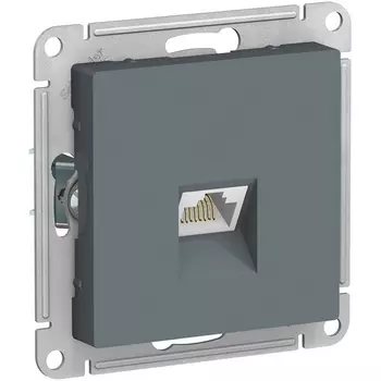 Розетка Ethernet RJ-45 (грифель) Systeme Electric AtlasDesign ATN000783