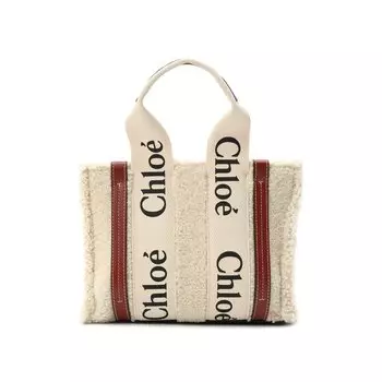 Сумка-тоут Woody mini Chloé