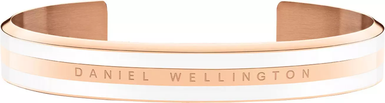 Браслеты Daniel Wellington Classic-Bracelet-Satin-White-RG-Small
