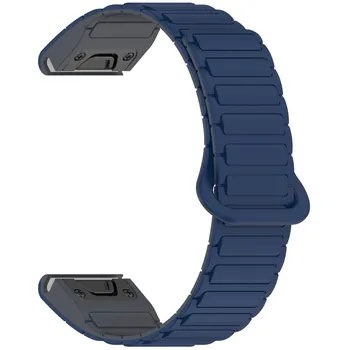 Магнитный ремешок 20 мм 22 мм 26 мм для Garmin Fenix 8 E 7 6s 5pus Instinct 2s Tactix 7 Quatix 7x Epix Pro Descent Mk 3i G1 Forerunner 965 935 20mm