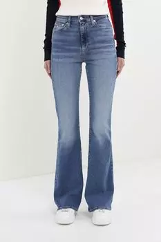 Джинсы клеш с эффектом потертости Tommy Jeans