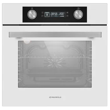 Духовой шкаф электрический встраиваемый Maunfeld AEOH6062W 595 мм белый (КА-00021366)
