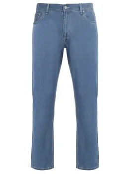 Джинсы slim fit хлопковые