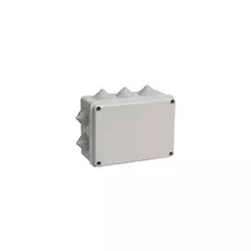 Коробка распределительная IEK UKO11-190-140-070-K41-55 для открытого монтажа 190х140х70, IP55, КМ41244, 10 гермовводов (серая)