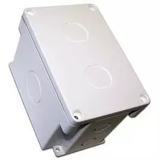 Коробка распределительная Lanmaster LAN-MB-2OK-WP настенная индустриальная на 2 порта, влагозащищенная