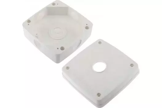 Коробка монтажная Rexant 28-4010 для камер видеонаблюдения 140х140х66 мм, IP56