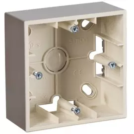 Коробка Simon 1590751-034 Simon 15 Шампань 1-я для наружного монтажа