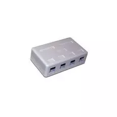 Коробка TWT TWT-SA4-WH настенная 4 порта для Keystone