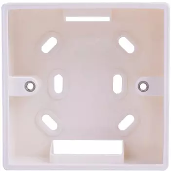 Коробка монтажная SNR SNR-MB-86x86 накладная, 86х86мм, белая