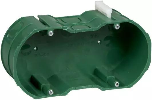 Коробка установочная Systeme Electric KM-252 скрытой установки двойная