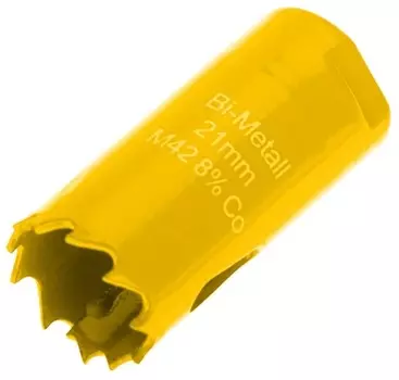 Коронка KRANZ KR-92-0208 Bimetal 21мм