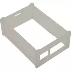 Корпус ACD RA147 Acrylic Case w/ 3.5 inch LCD hole for Raspberry Pi 3 B (вместо верхней крышки - отверстие для LCD дисплея)