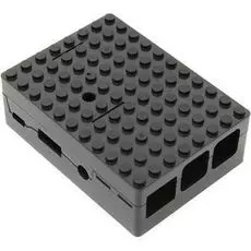 Корпус ACD RA182 black ABS Plastic Building Block case for Raspberry Pi 3 B
