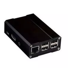 Корпус ACD RA191 Metal Aluminium Alloy Case for Raspberry Pi 3, Black
