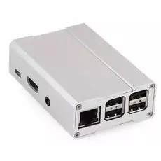 Корпус ACD RA192 Metal Aluminium Alloy Case for Raspberry Pi 3, Silver