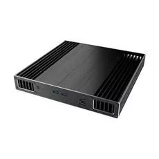 Корпус AKASA Plato X7D A-NUC39-M1B UCFF 4" X 4", черный, без БП, 2xUSB3.0, 2xUSB2.0, 1xRS-232, slim design, support MB Intel BLKNUC7i*DNBE
