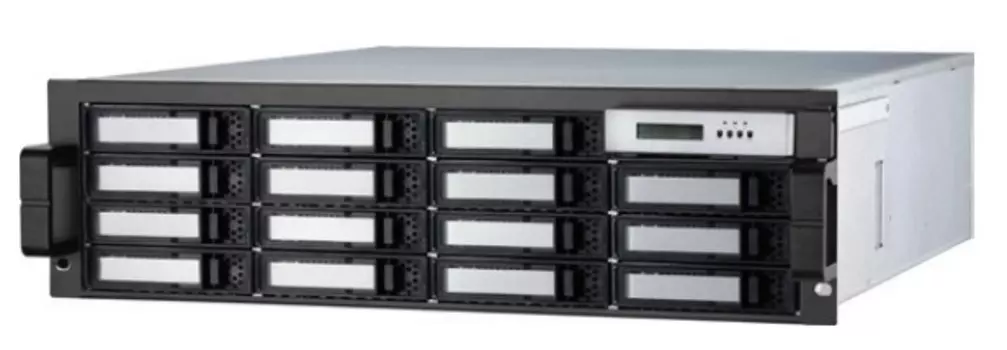 Корпус Areca ARC-7216JS-TR3 для дисковой полки 3U, БП 2*400W, 16 BAY 12G SAS JBOD /Single, 3.5"/2.5"