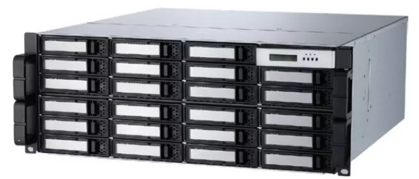 Корпус Areca ARC-7224JS-TR4 для дисковой полки 4U, БП 3*400W, 24 BAY 12G SAS JBOD /Single, 3.5"/2.5"