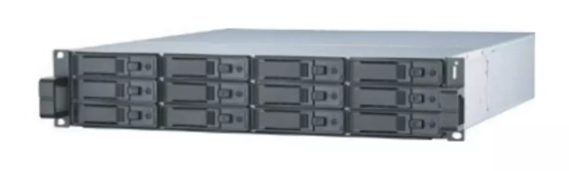 Корпус Areca ARC-9312R2-DJ1Q для дисковой полки 2U, БП 2*550W, 12 BAY JBOD Redundant, 3.5"/2.5"