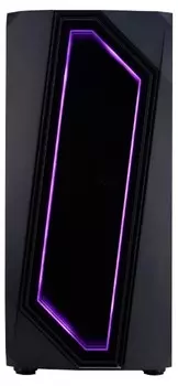 Корпус ATX 1STPLAYER INFINITE SPACE IS6 ARGB Black IS6-BK-2F7R-1F7 без БП, боковая панель из закалённого стекла, 2*USB 2.0, USB 3.0