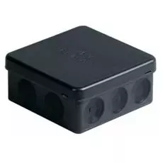 Коробка распределительная ABB AP9M 2TKA140013G1 наружная (для открытого монтажа) 86х86x40 IP65 12 вводов черная