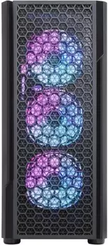 Корпус ATX ACCORD ACC-3312 черный, без БП, USB 3.0, 2*USB 2.0, audio