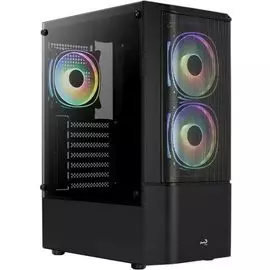 Корпус ATX ACCORD Quantum Mesh-G-BK-v2 ACCM-PV31033.11 черный, без БП, ATX, 3x120mm, 2x140mm, USB2.0, 2xUSB3.0, audio, bott PSU