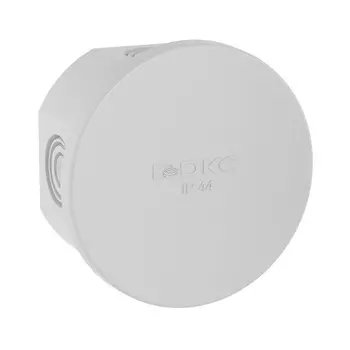 Коробка распределительная DKC 53500 с кабельными вводами, IP44, д.65х35мм, "Express"