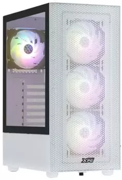 Корпус ATX ADATA XPG VALORMESHC4VA-WHCWW без БП, боковая панель из закалённого стекла, 2*USB 3.2, USB Type-C