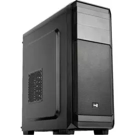 Корпус ATX AeroCool Aero-300 Black 4713105951738 черный, контроллер вентиляторов, без БП,