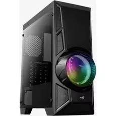 Корпус ATX AeroCool AeroEngine RGB ACCM-PV16013.11 черный, без БП, 2xUSB2.0, USB3.0, audio