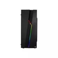 Корпус ATX AeroCool Bolt 4718009156326 без БП, окно из акрила, USB3.0 x 1, USB2.0 x 2, audio, 13 режимов RGB подсветки, фильтры от пыли