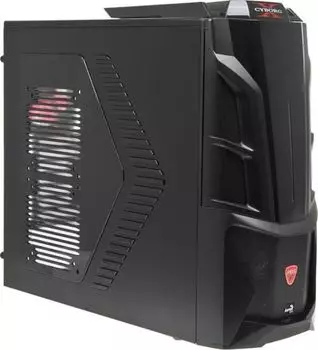 Корпус ATX AeroCool CyborgX 52870 (черный), без Б/п