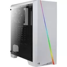 Корпус ATX AeroCool Cylon TG 4718009152342 белый, без БП, с окном, USB 3.0, 2*USB 2.0, audio