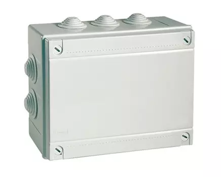 Коробка распределительная DKC 54400 с кабельными вводами, IP55, 380х300х120мм, "Express"