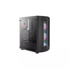 Корпус ATX AeroCool Sentinel 4718009158696 черный, без БП, ,оковая панель из закаленного стекла, USB 3.0, 2*USB 2.0, audio
