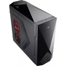 Корпус ATX AeroCool Sixth Element EN56519 (черно-красный), без Б/п,