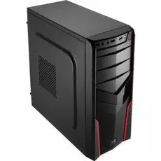 Корпус ATX AeroCool V2X Red 4713105952650 (черно-красный), без Б/п,