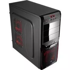 Корпус ATX AeroCool V3X Advanced Devil Red Edition 500W