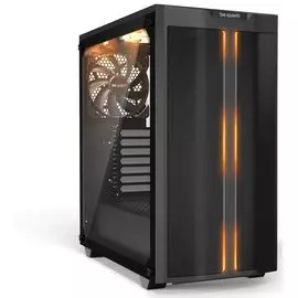 Корпус ATX Be quiet! PURE BASE 500DX (BGW37) (УЦЕНЕННАЯ) черный, без БП, с окном, USB 3.0, USB Type C, audio, Б/У, ИЗ РЕМОНТА, (замена блока питания),