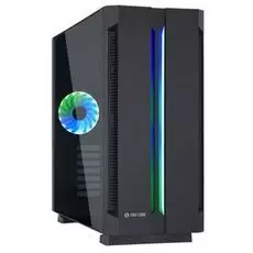 Корпус ATX Chieftec GR-01B-OP без БП, 2xARGB LED STRIPS спереди, 1xARGB LED 120мм ветилятор сзади, пульт