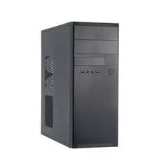 Корпус ATX Chieftec HQ-01B-OP Elox, черный, без БП, 2хUSB 3.0, аудио