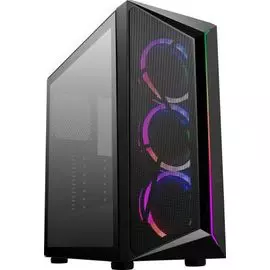 Корпус ATX Cooler Master CMP 510 CP510-KGNN-S00 черный, без БП, боковая панель из закаленного стекла, USB 3.2, USB 2.0, audio