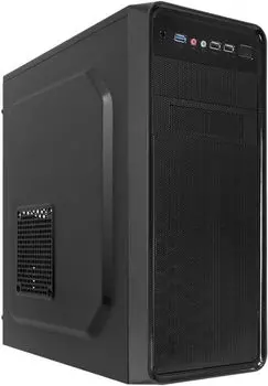 Корпус ATX Crown CMC-611 CM000003412 черный, БП 450W, 2*USB 2.0, USB 3.0, audio