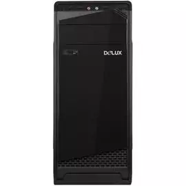 Корпус ATX Delux DW605 черный, БП 500W, 2*USB 1.1, audio