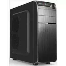 Корпус ATX Delux DW 600 черный, без БП (USB2.0+USB3.0, Audio)