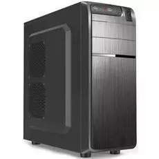 Корпус ATX Delux DW 600 черный, БП 450W(20pin /4 +4+FDD+3PATA+1SATA+120mm fan)