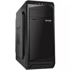 Корпус ATX Delux DW 605 черный, БП 450W (2xUSB2.0, Audio)
